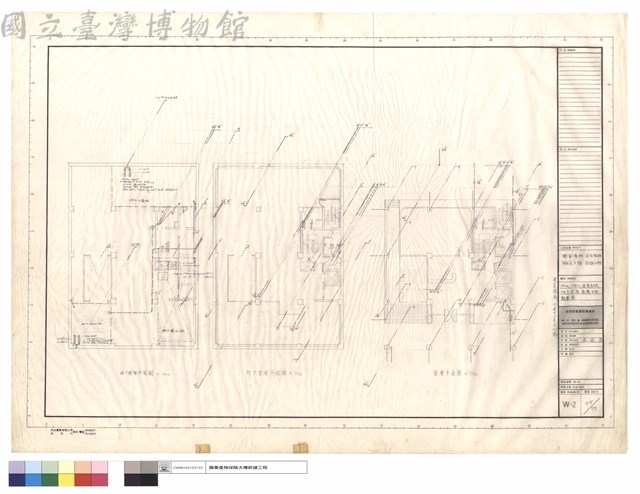汙水,排水,透氣系統、地下壹層,壹層平面配置圖藏品圖，第1張