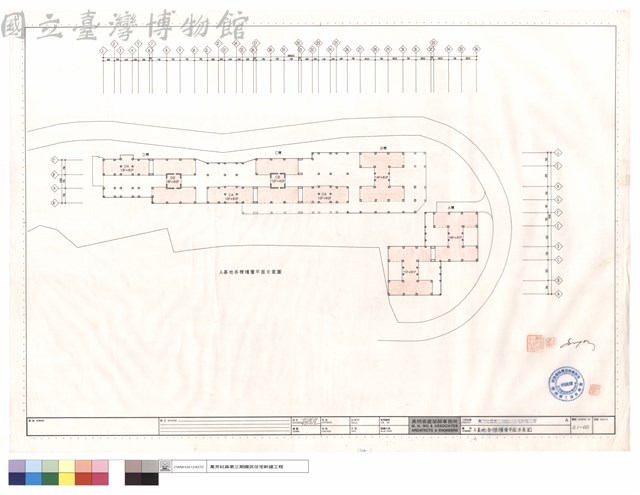 A基地各棟樓層平面示意圖藏品圖，第1張