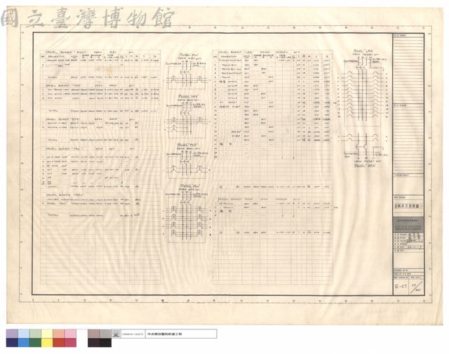 負載表及接線圖(一)藏品圖，第1張