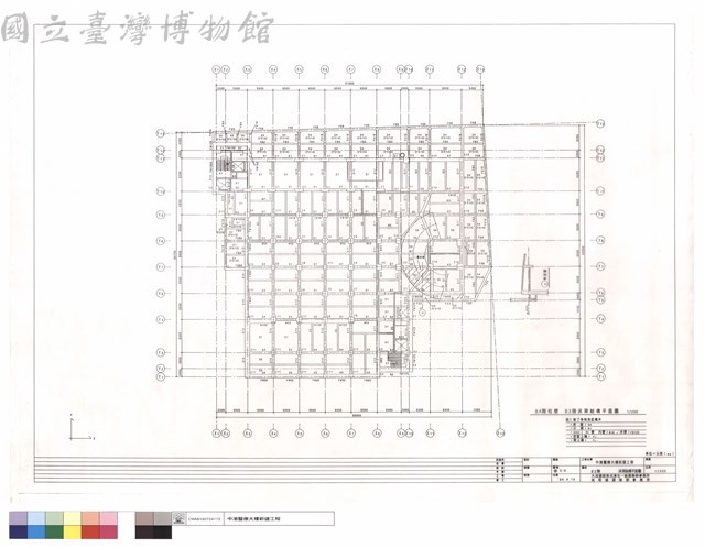 B3階床梁結構平面圖藏品圖，第1張