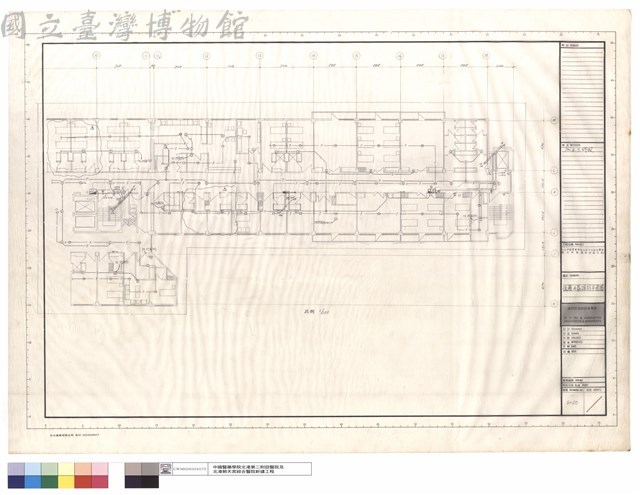 伍層A區消防平面圖藏品圖，第1張