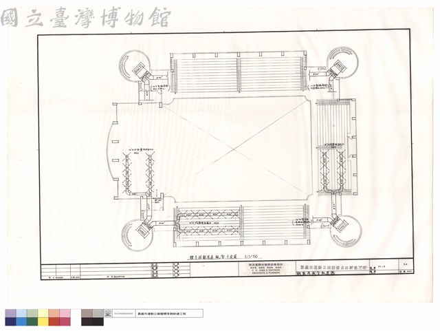 觀眾席風管配置圖藏品圖，第1張