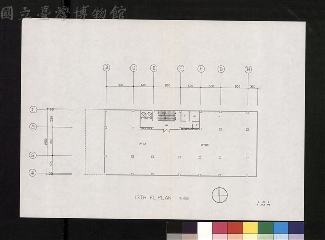 13TH FL. PLAN,6 OF 8藏品圖，第1張