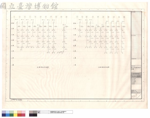 南北側浴廁排風系統圖藏品圖，第1張
