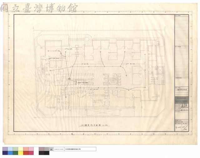 一樓音響平面圖藏品圖，第1張
