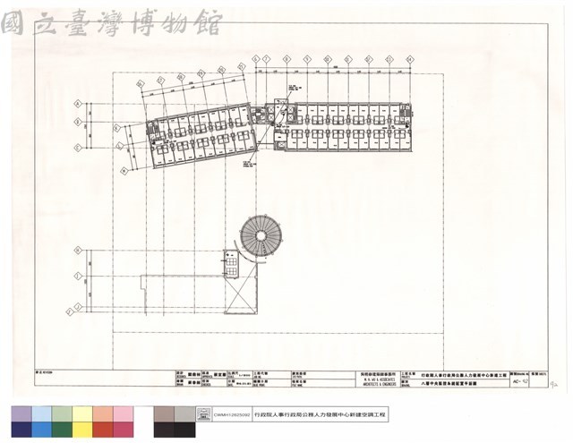 八層中央監控系統配置平面圖藏品圖，第1張