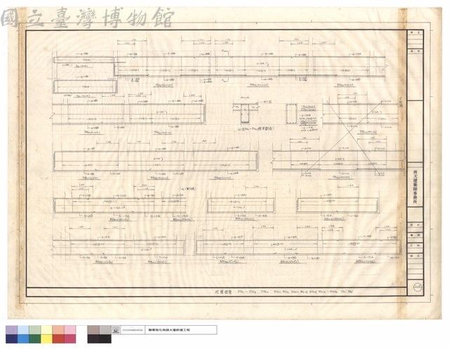 地樑配筋FG1~9.FG0.BG32.BG33.BG42.BG48.BG49.BG54~56.FG'7.FG'8藏品圖，第1張