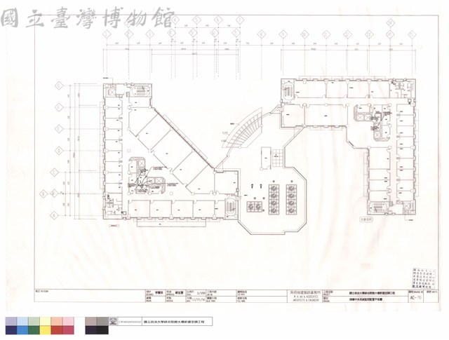 捌樓中央系統監控配置平面圖藏品圖，第1張
