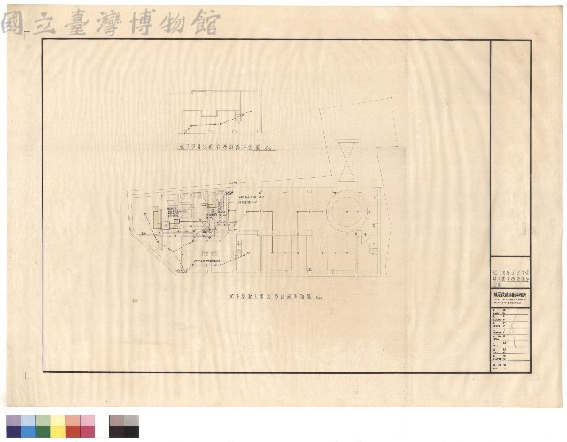 地下夾層及地下壹層火警消防設備平面圖藏品圖，第1張