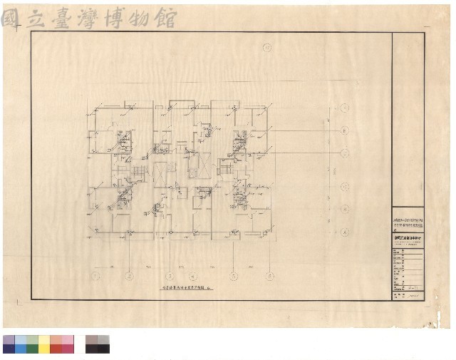 參至陸層污排水配管平面圖藏品圖，第1張