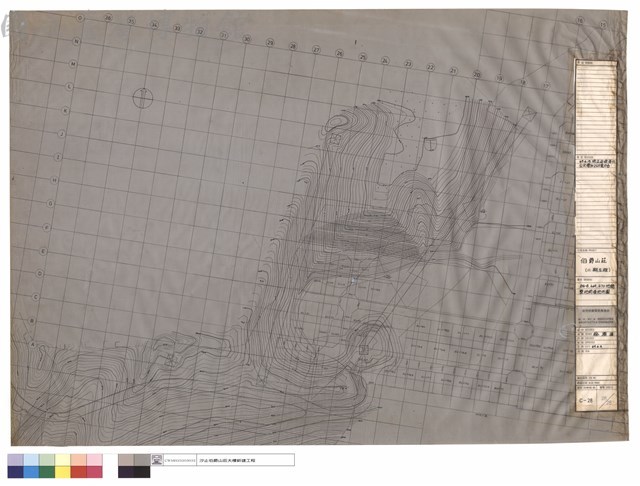 216-8、469、470地號整地前後地形圖藏品圖，第1張