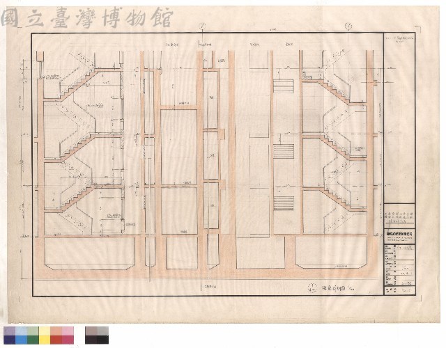 樓電梯剖面藏品圖，第1張