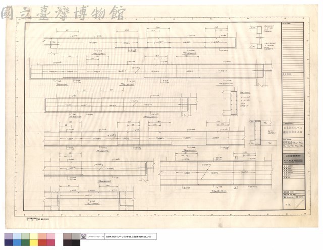 地樑配筋TB13~TB22,TB0,1B0,TB0',FG1,FG0藏品圖，第1張