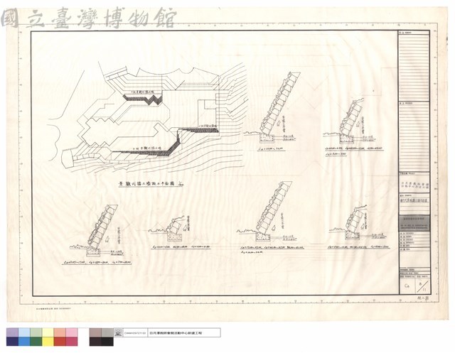 重力式景觀擋土牆平面圖藏品圖，第1張