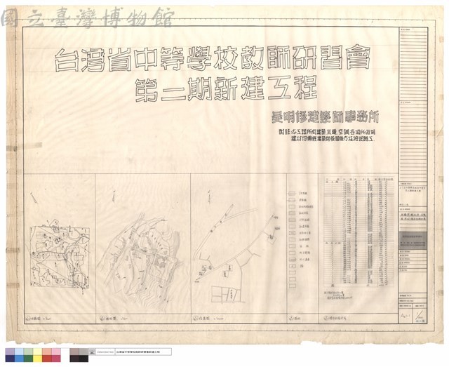 地籍圖, 現況圖, 位置圖, 圖例, 謄本面積計算藏品圖，第1張