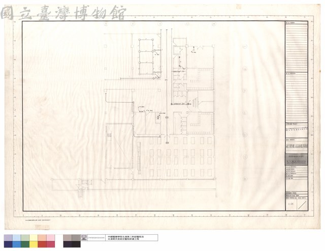 地下壹層D區弱電平面圖藏品圖，第1張
