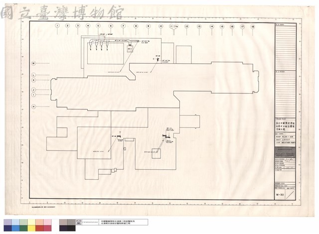 ROOF PLAN - AIR DUCT LAYOUT(3F WEATHER PART)藏品圖，第1張