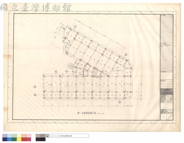 肆~拾貳層結構平面藏品圖，第1張