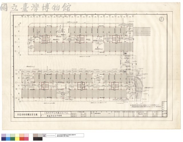 地面層結構平面圖藏品圖，第1張