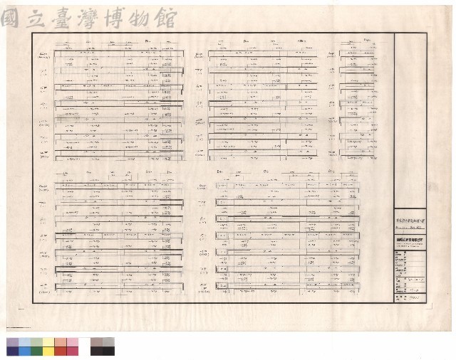 B1~B7配筋藏品圖，第1張