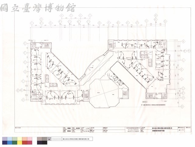 肆樓配電控制配置平面圖藏品圖，第1張