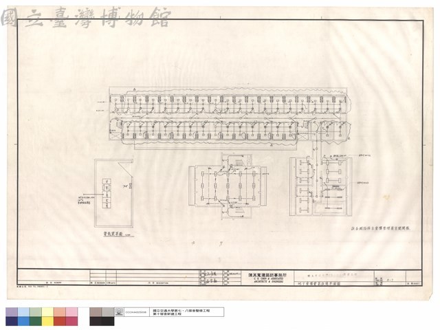 地下壹樓電氣設備平面圖藏品圖，第1張