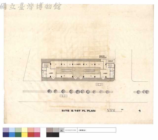 SITE&1ST FL PLAN藏品圖，第1張