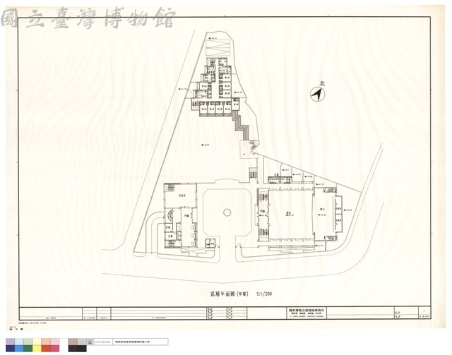 貮層平面圖(甲案)藏品圖，第1張