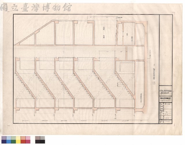 樓梯.電梯剖面圖藏品圖，第1張