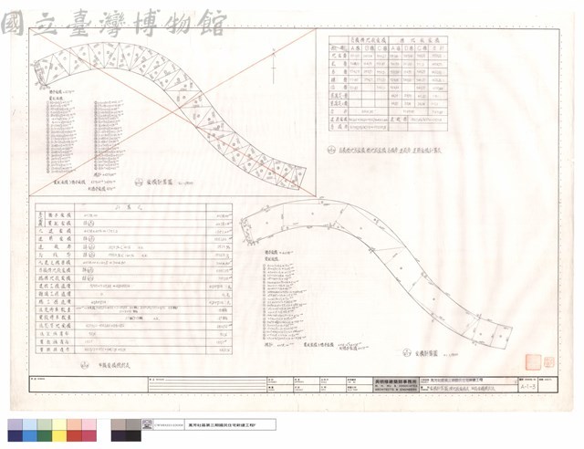 面積計算圖、樓地板面積表、申請面積檢討表藏品圖，第1張