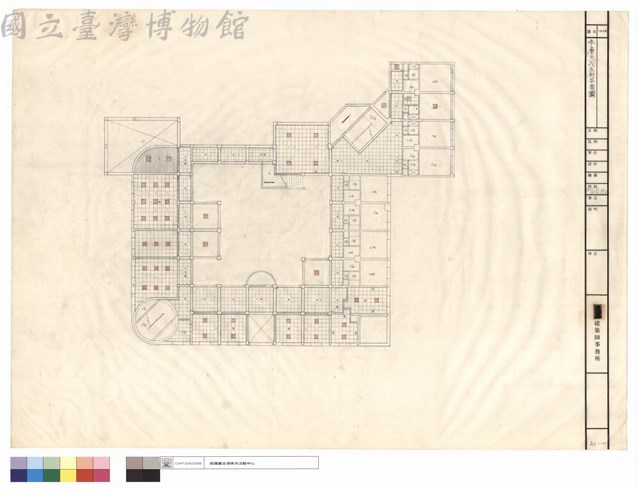 叁層天花反射平面圖藏品圖，第1張