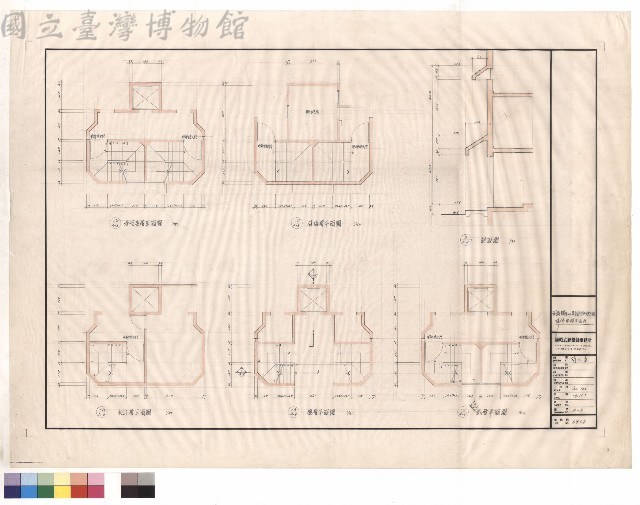 樓梯.電梯平面圖藏品圖，第1張