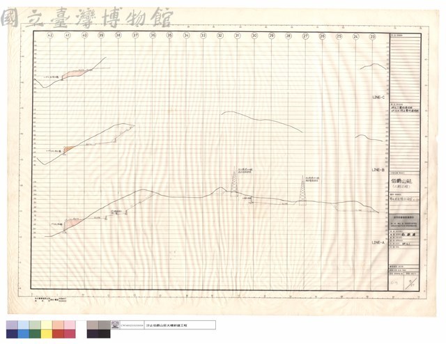 整地前後橫斷面圖藏品圖，第1張