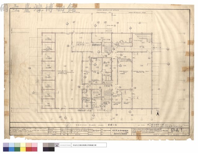 GROUND FLOOR PLAN壹樓平面藏品圖，第1張