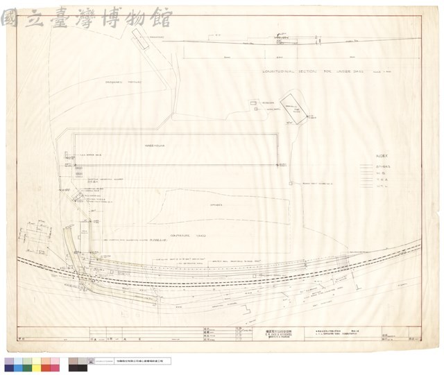 LONGITUDINAL SECTION FOR UNDER PASS藏品圖，第1張