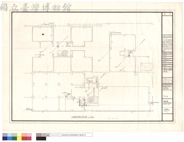 一層冷水系統平面圖藏品圖，第1張