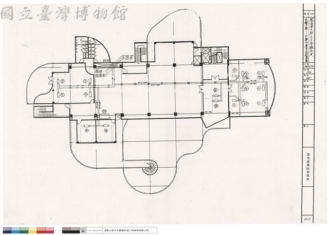 空調工程─四樓水管平面佈置圖藏品圖，第1張