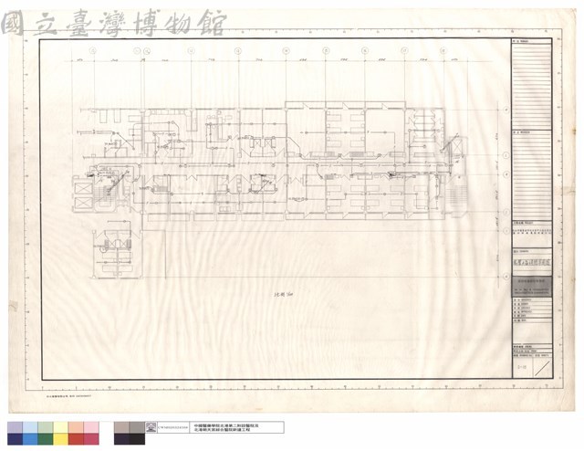 叁層A區消防平面圖藏品圖，第1張