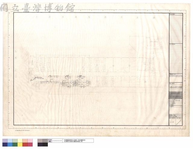 七層B區給水平面圖藏品圖，第1張