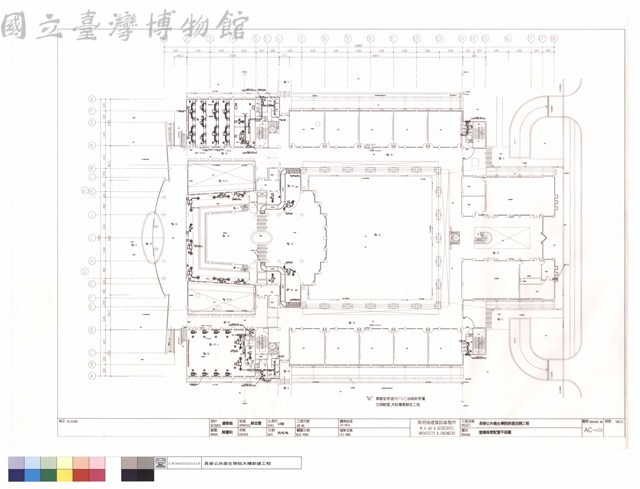 壹樓風管配置平面圖藏品圖，第1張