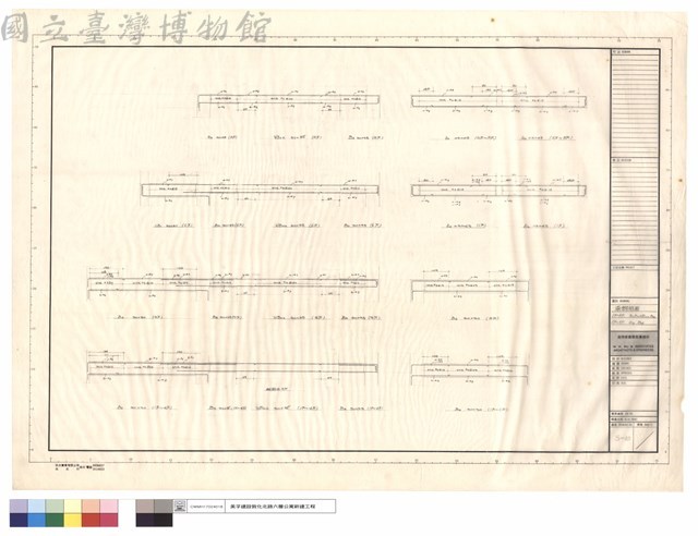 梁鋼筋圖，1F~RF，B2，B3，WB2a，B3，1F~RF，b2，B6藏品圖，第1張