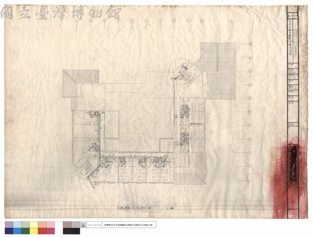 五層污排水配管設備平面圖藏品圖，第1張
