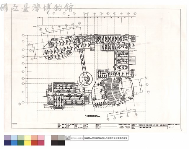 四層風管配置平面圖藏品圖，第1張