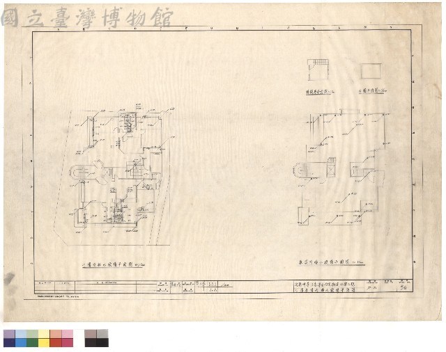 七樓、屋頂汙排水設備平面圖藏品圖，第1張