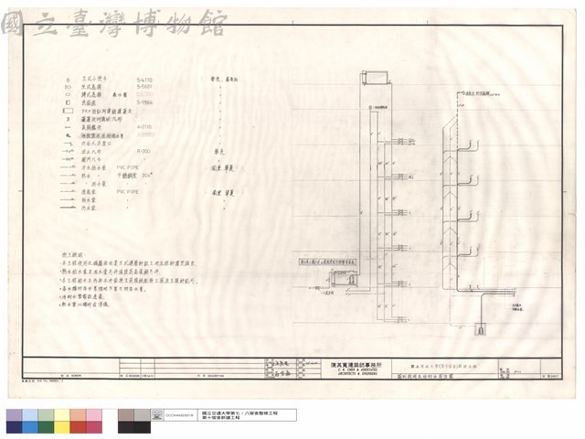 圖例說明及給排水昇位圖藏品圖，第1張