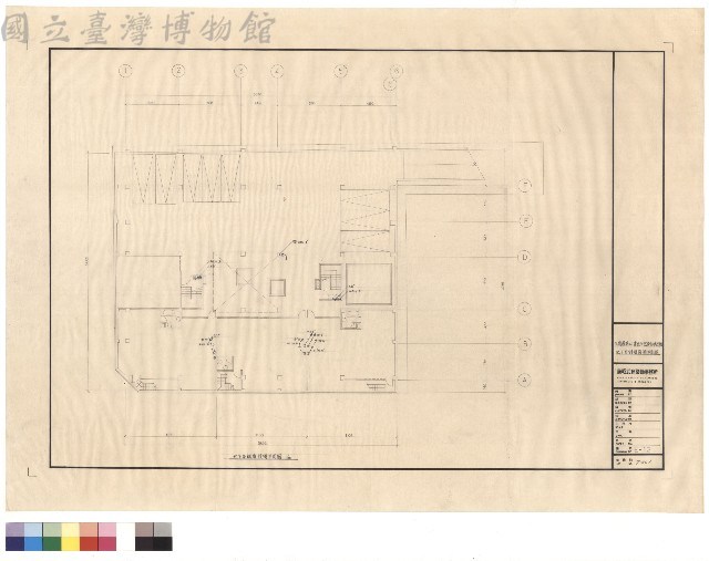 地下室弱電設備平面圖藏品圖，第1張
