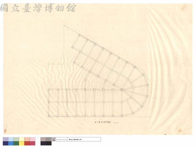 第一層結構平面圖藏品圖，第1張