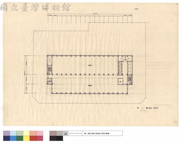 第~層平面圖(基準層)藏品圖，第1張