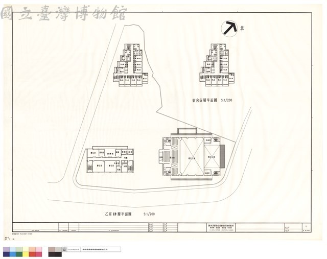 肆層平面圖(乙案)藏品圖，第1張