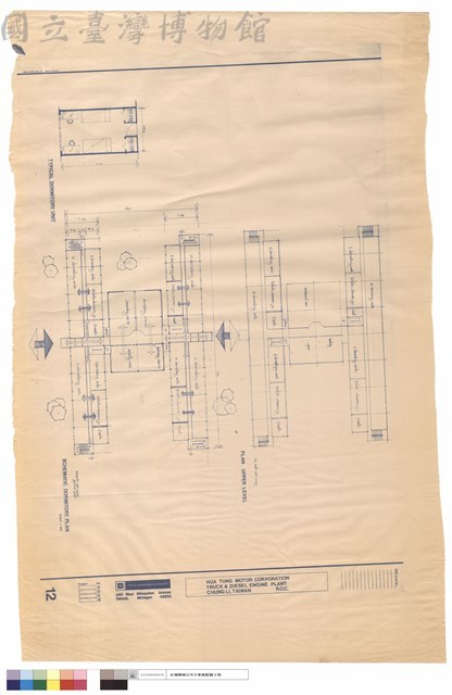 PLAN UPPER LEVEL.TYPICAL DORMITORY UNIT.SCHEMATIC DORMITORY PLAN藏品圖，第1張